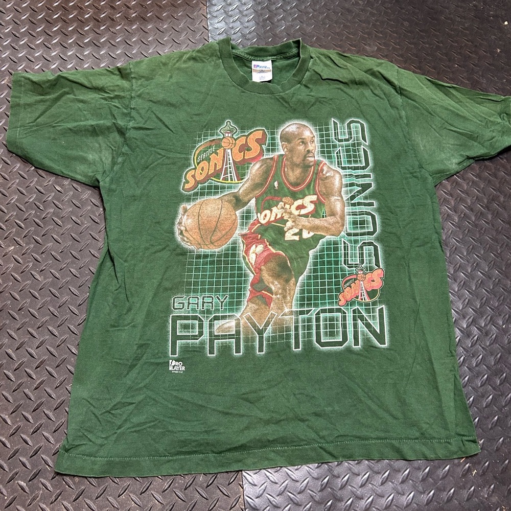 Vintage Sonics Gary Payton Shirt